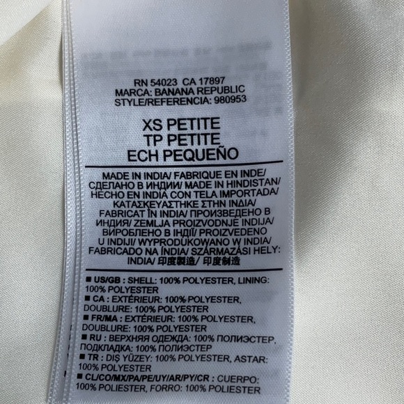 Banana Republic Petite chiffon top - Picture 7 of 8